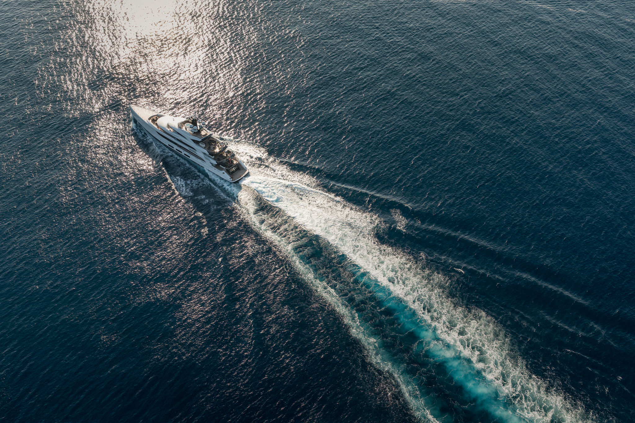 MY TRIUMPH superyacht on the water